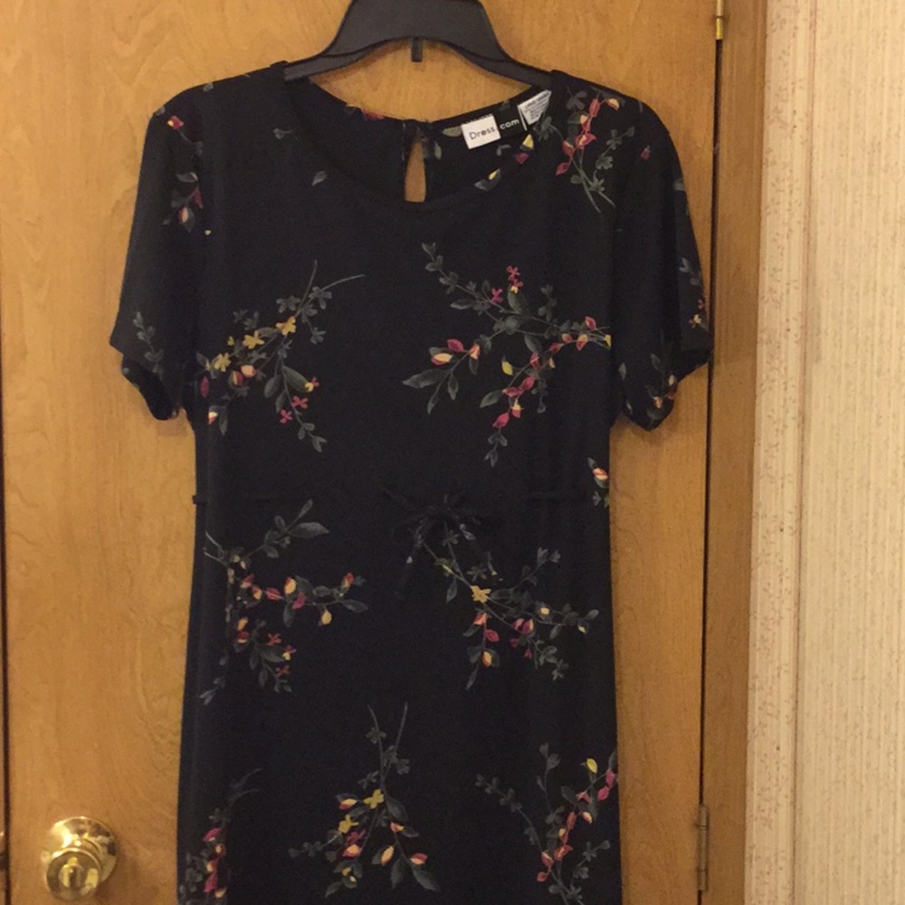 Long floral dress